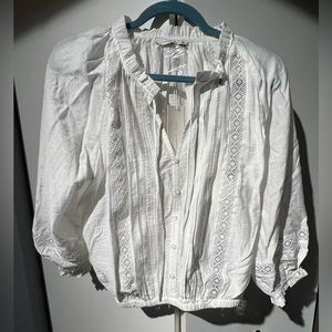 Lush Elan Peasant top